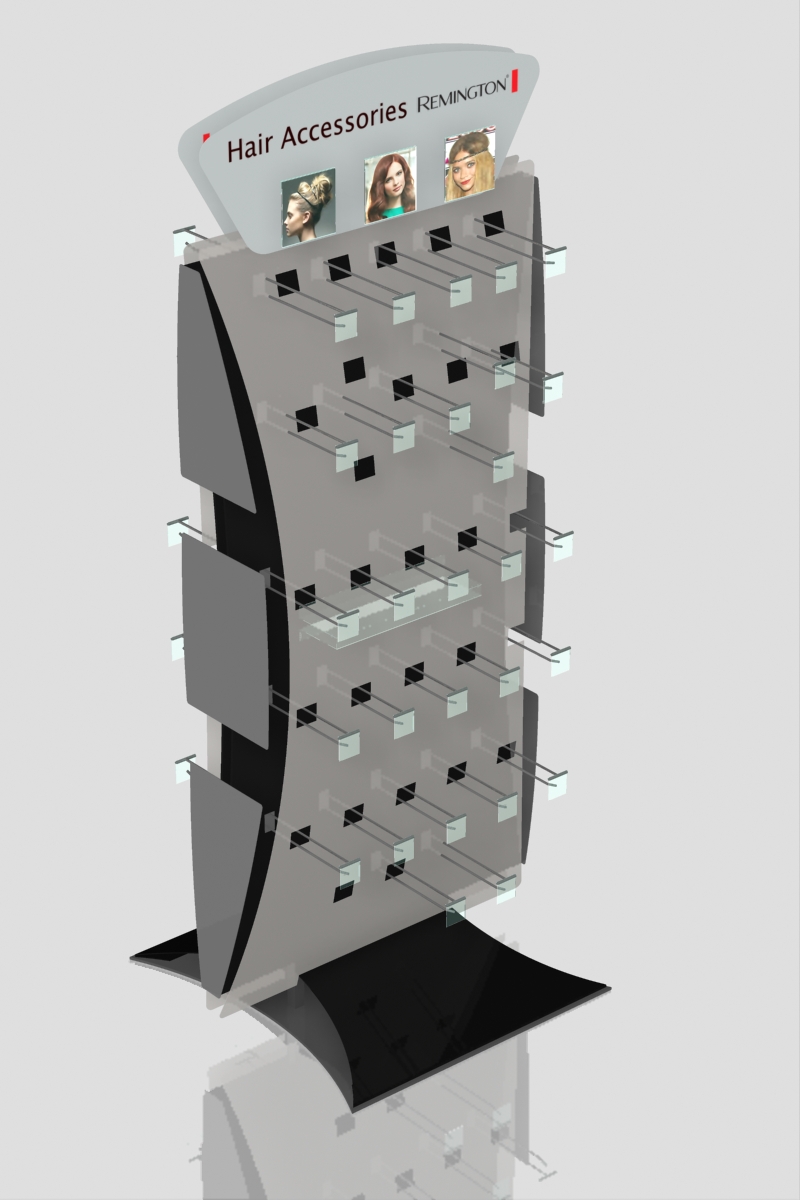 FD 1590 13 Remington hajkiegeszito display